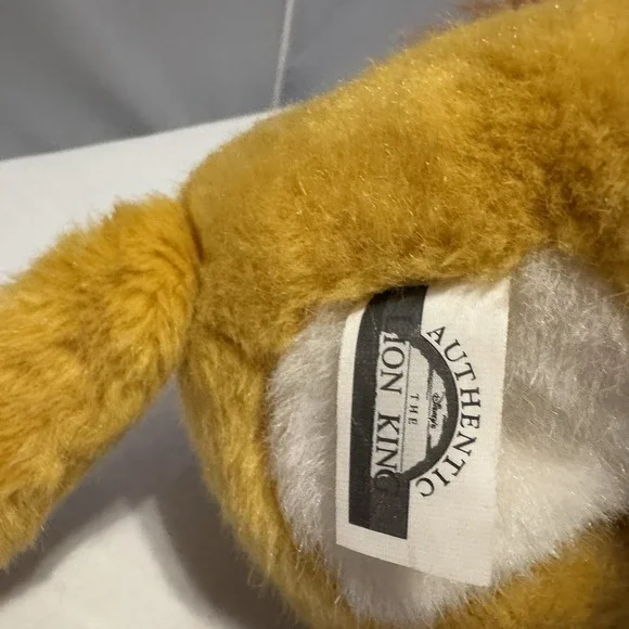Vintage 1994 Mattel Disney The Lion King Mane Changing‎ Growing Up Simba Plush